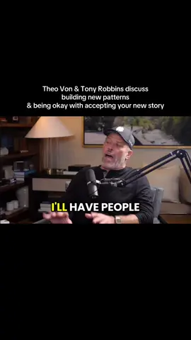 Change your story, change your life. Theo Von & Tony Robbins discuss building new patterns & being okay with accepting your new story on the #thispastweekendpodcast #theovon #tonyrobbins #theovonpodcast #changeyourstorychangeyourlife 