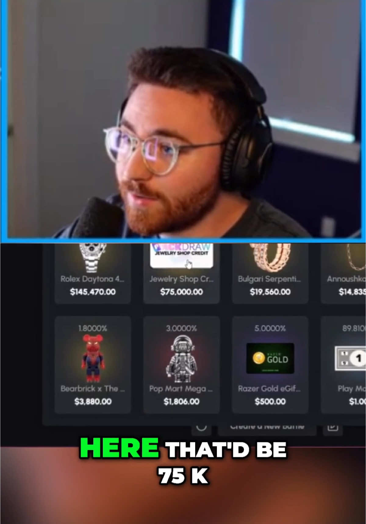 college kid 🤝 32k #kickstreaming #twitchstreamer #kick #twitch #twitchclips #streamer 
