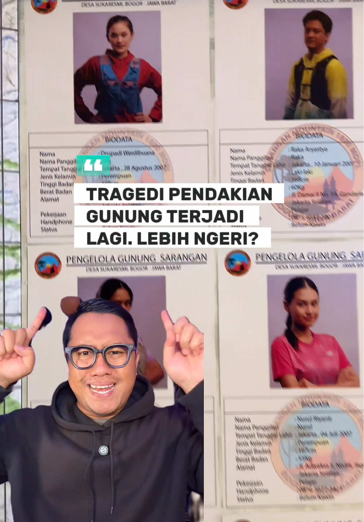 TRAGEDI PENDAKIAN GUNUNG LAGI? Lebih ngeri sih ini, PENCARIAN TERAKHIR Tayang 28 Agustus 2025 di bioskop #pencarianterakhir #filmpencarianterakhir #pendakigunung #adzanaashel #tiktoktainment @STARVISION 