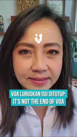 Klarifikasi soal isu penutupan VOA 🚨 Menanggapi beredarnya video yang viral di media sosial, VOICE OF AMERICA (VOA) menegaskan masih beroperasi. Patsy Widakuswara, selaku VOA White House Bureau Chief, menyampaikan bahwa VOA tidak ditutup. Ia menjelaskan bahwa per Maret, hampir seluruh pegawai VOA dirumahkan oleh pemerintah Donald Trump meski masih digaji.  Pemerintah menilai jurnalisme independen VOA tidak sejalan dengan agenda politik Presiden Donald Trump. Patsy juga diketahui sedang memimpin gugatan hukum terhadap pemerintahan Trump terkait isu ini. Untuk perkembangan lebih lanjut, kunjungi savevoa.com atau ikuti media sosial @SaveVOA di Instagram dan platform lainnya. #SaveVOA #VOA #BeritaInternasional #media #mediainternational 