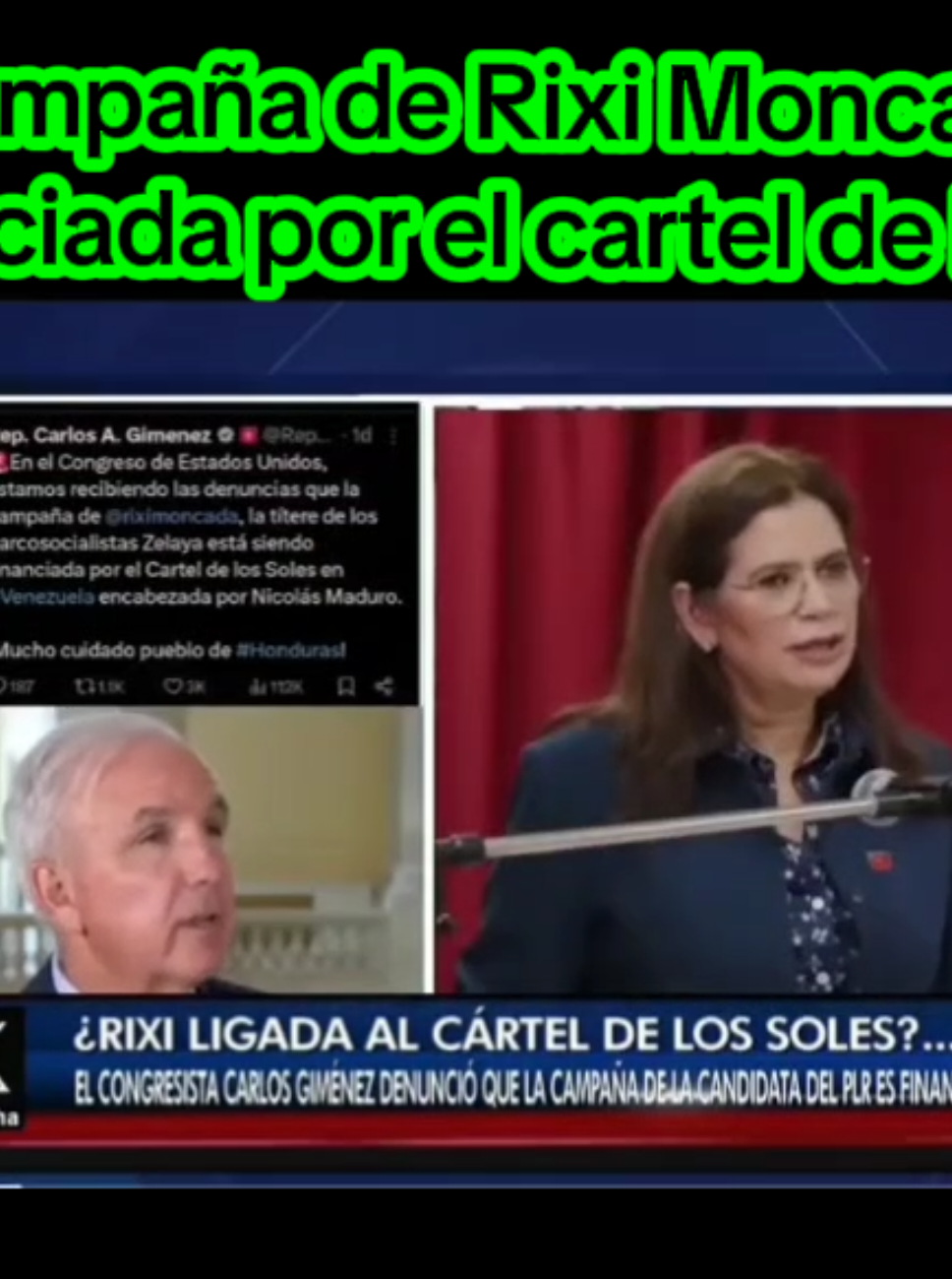 Campaña de Rixi Moncada  financiada por el cartel de los 🌞 #sevan #librenuncamas #politica #honduras 