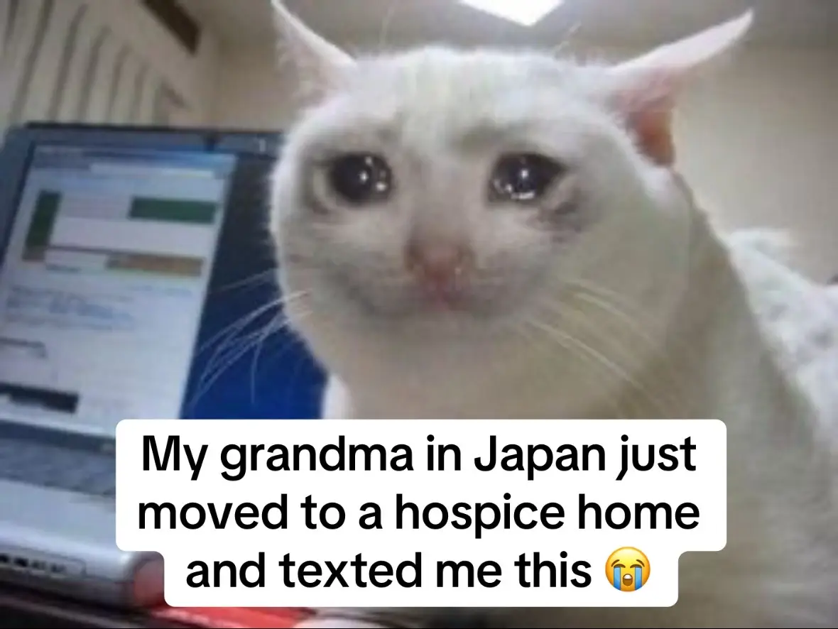 My obaachan is my best friend and I can’t fathom the thought of losing her 😢 頑張って❤️