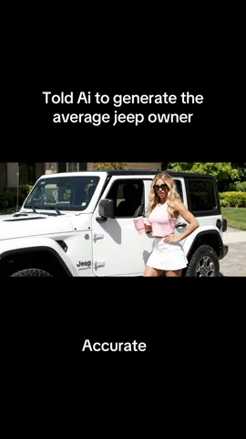 Want to make an AI video just like this? Visit the link in my bio to make one today! - #yapper #veo3 #blonde #newcar #whitejeep #jeep #jeepwrangler #wrangler #offroading #lights #rubberducky #lol #funnyai #ai #carshop #mechanic #uglycar #highway #nightime #lights #brightlights