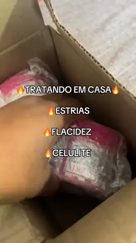 #CapCut   Já comecei o tratamento das estrias brancas em casa 🥰✨️