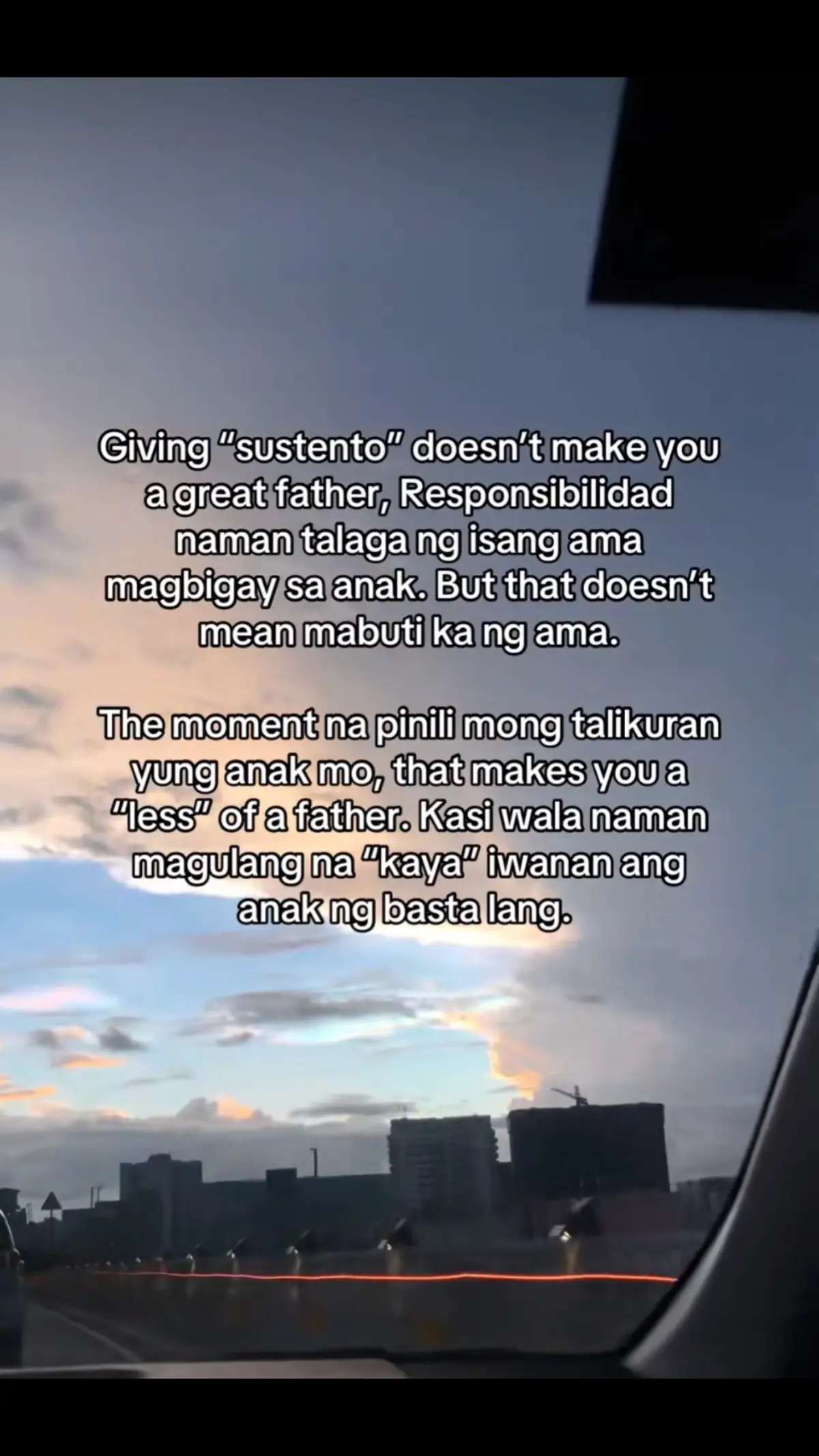 Inuna ang sariling kaligayahan kaysa sa pangangailangan ng sariling anak Lol🤡