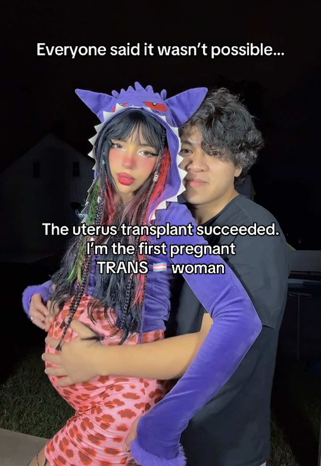 So thankful 😔 #trans #fypシ゚viral #pregnancy #lgbt #couplegoals 