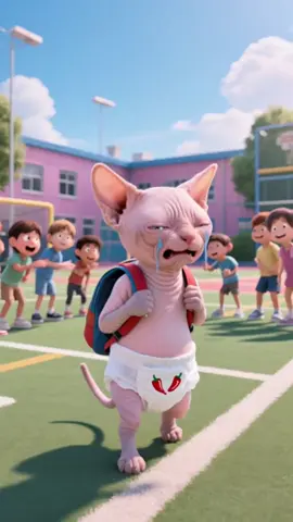 The kitten imitates its mother, leading to a big mishap. #AdorablePetDebutPlan #AIVideo #AICat #AICatStory #AICutePet 