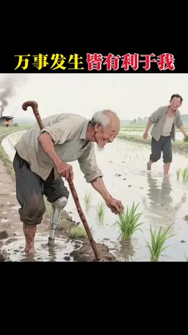 万事发生皆有利于我，学会放下，学会接受
