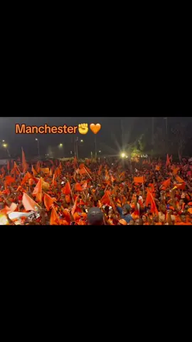 The PNP river in Manchester is overflowing bank to bank flooding out nine years of green failure and rising with the power of real change!✊🧡#fypシ゚ #fyppppppppppppppppppppppp #jamaicantiktok🇯🇲viral #pnp #jet2holidays 