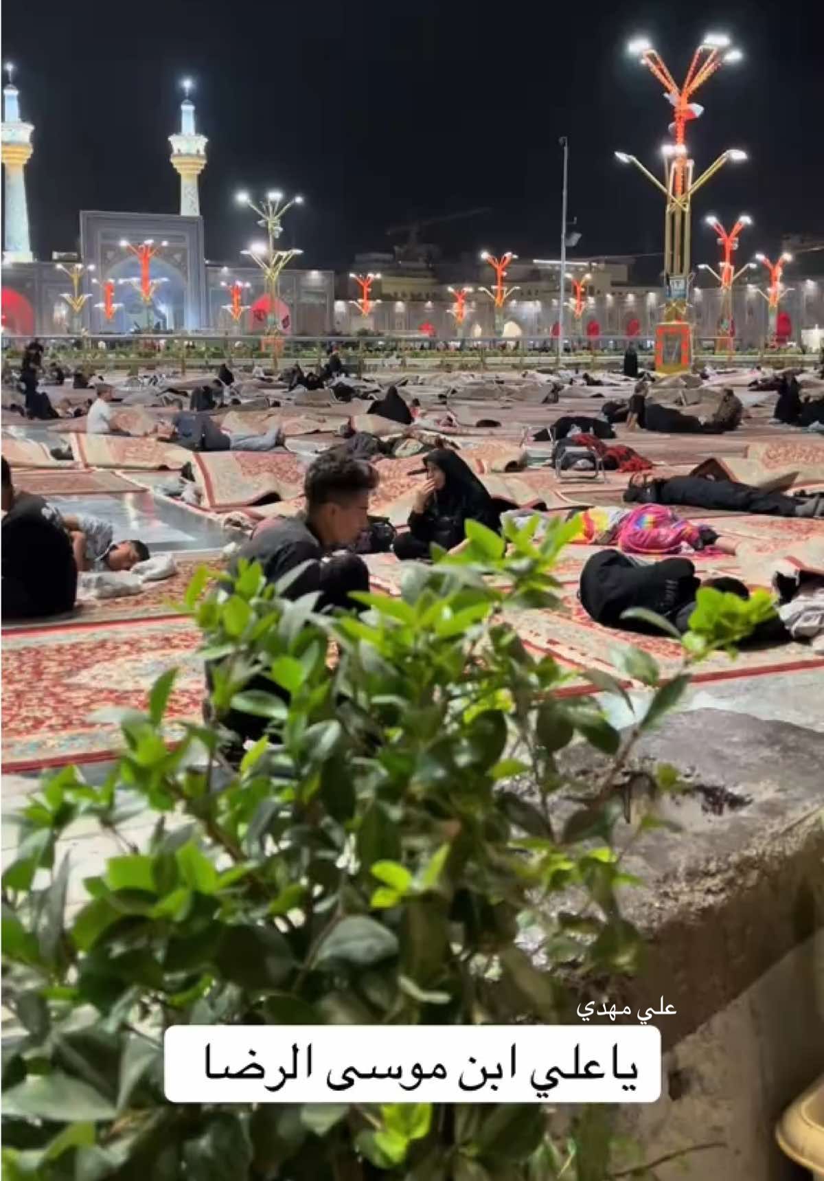 #علي_ابن_موسى_الرضا #مشهد #انيس_النفوس #الضامن #الرؤوف_السلطان_علي_بن_موسى 