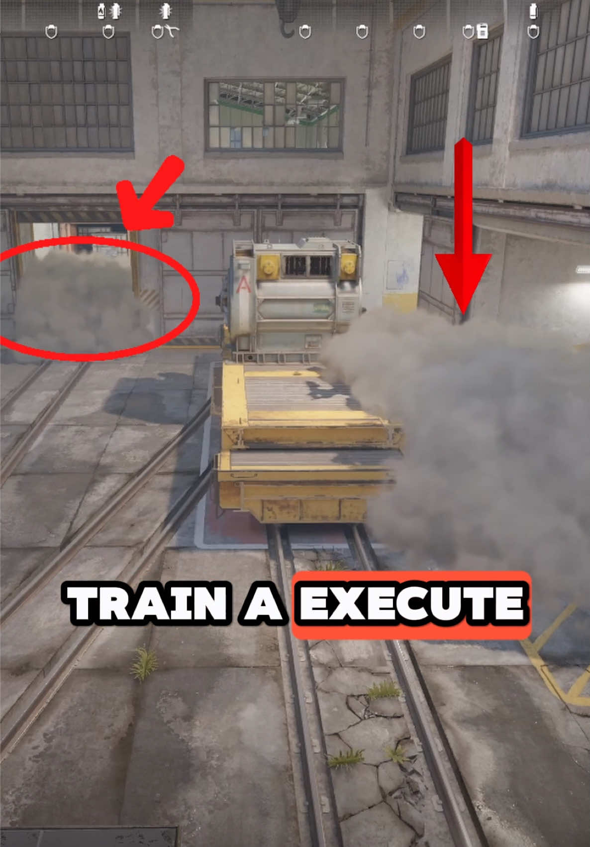 Easy Train A Smokes Tutorial #cs2 #counterstrike2 #counterstrike #cs2tips #cs2smokes 