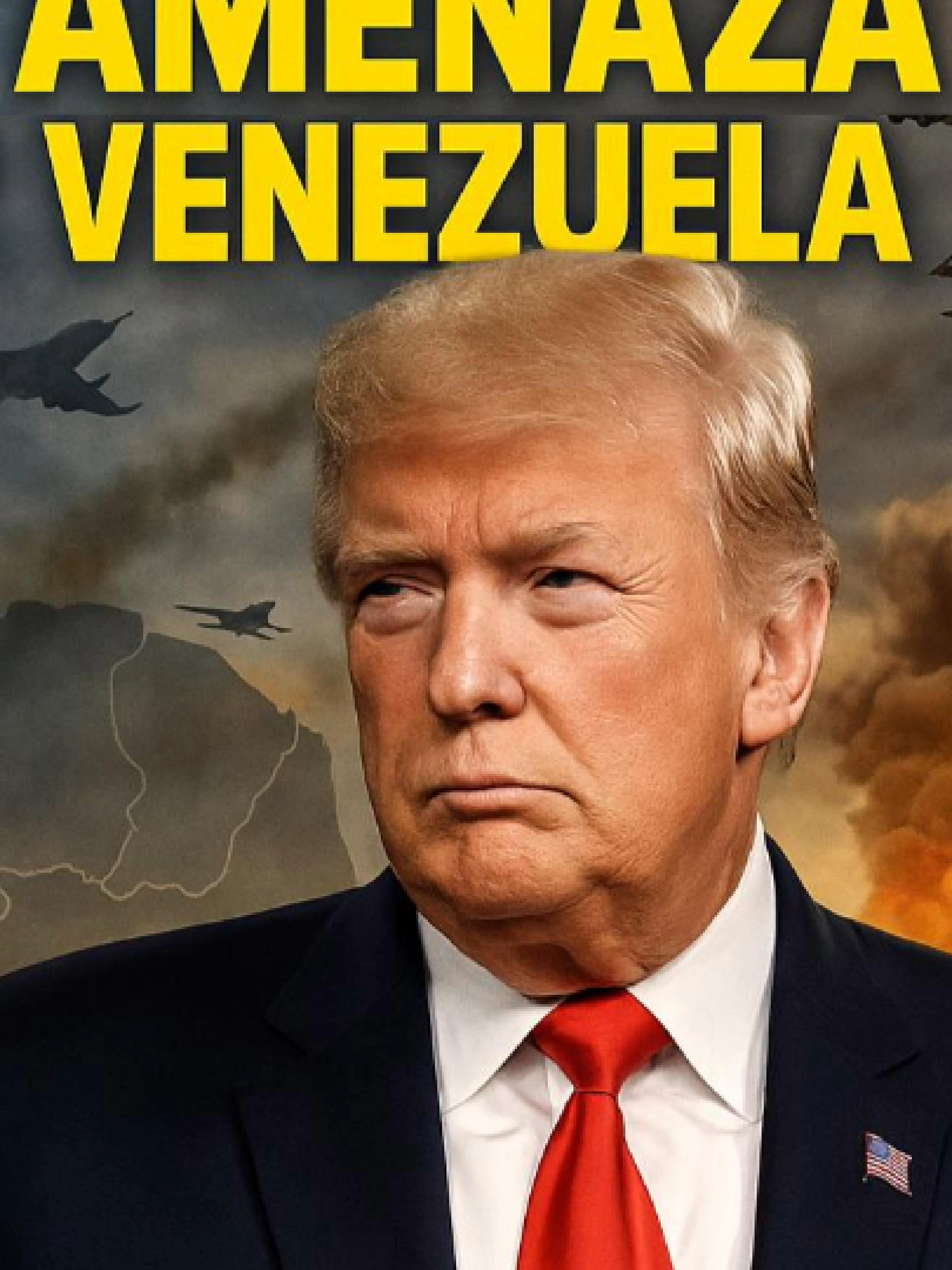 Donald Trump amenaza con invadir Venezuela #donaldtrump #trump #mexico🇲🇽 #donaldtrump #claudiasheimbaum #noticias #news #nicolasmaduro