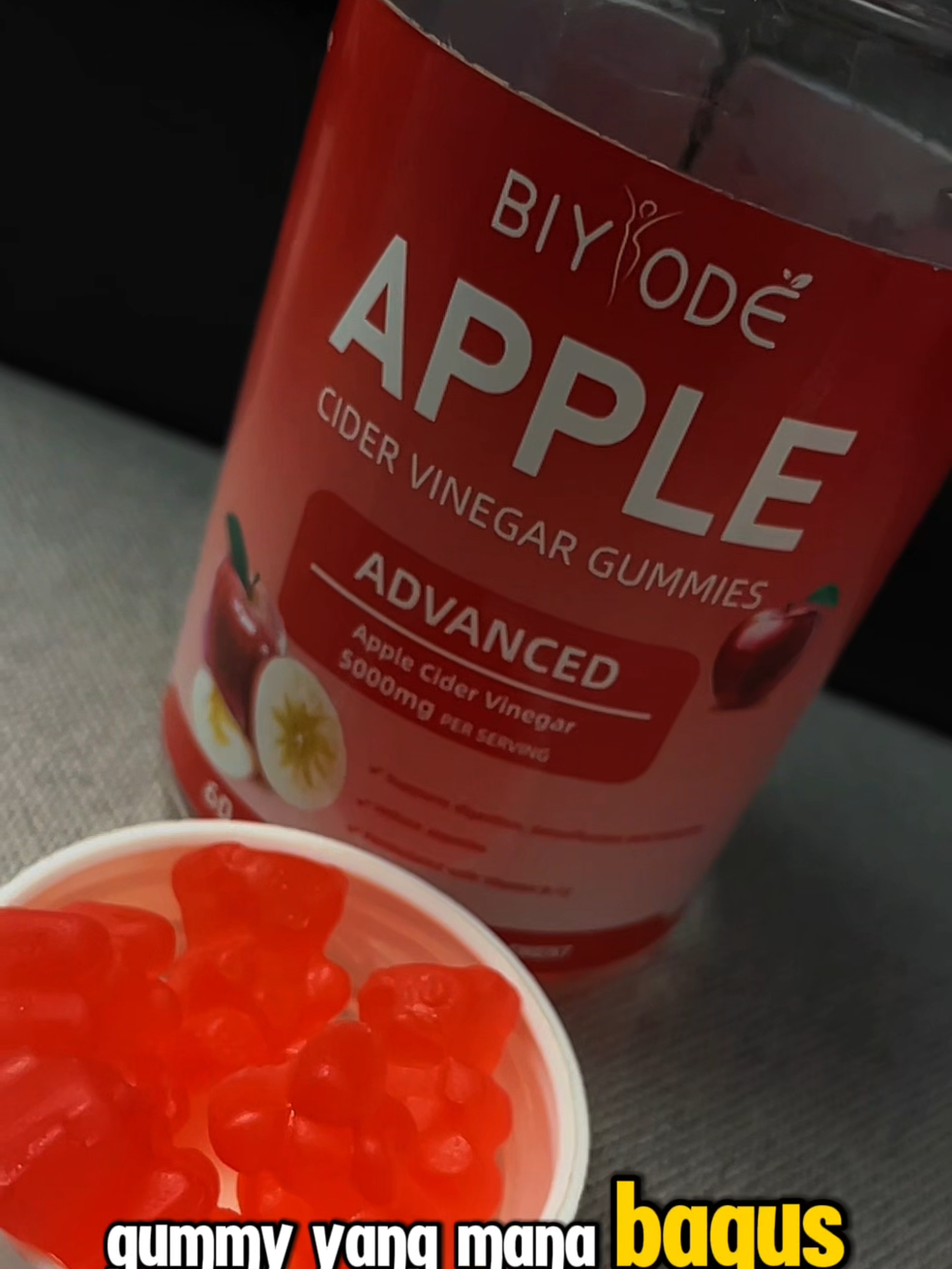 🍎 Nak detox badan tapi cara mudah? Biyode Apple Cider jawapannya ✨ #Biyode #AppleCider #DetoxNaturally #HealthyLifestyle