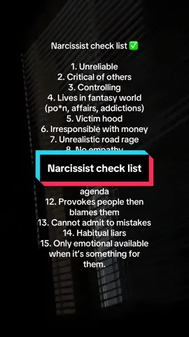 This is only a few! Big signs! #narcissist #narcissism #narcabusesurvivor #narctok #healing 