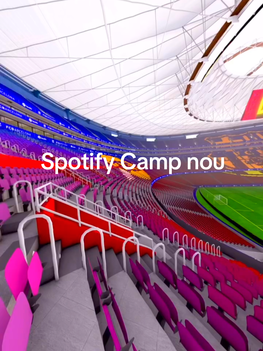 En nuestro Spotify Camp nou viviremos noches mágicas, visca el barca 🔴🔵 #barcelona #fyp #campnou #uefachampionsleague @#foryou @Content Creator Insights 2025 