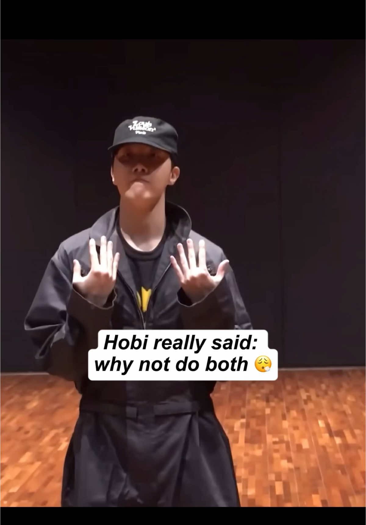 j-hope was rehearsing for his 'Hope on the Stage' world tour and crushing the Sticky dance challenge… all on Day 1?? Only Hobi could pull that off 💜🔥 #jhope #hobi #junghoseok #hos_tour #dancechallenge 
