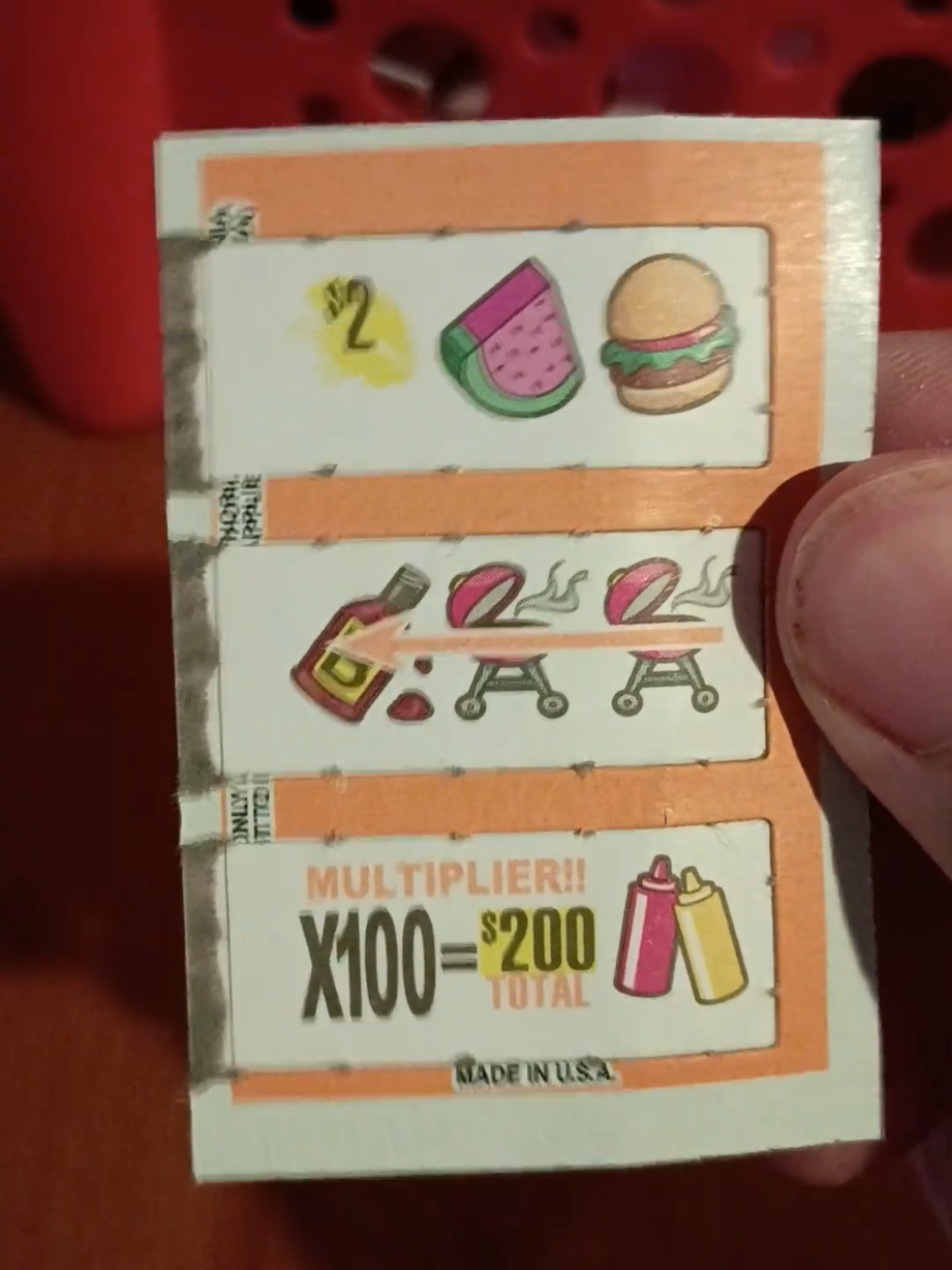#asmr #pulltabs #lottery   Can I get a Big BBQ Winner ? 🤞🤔