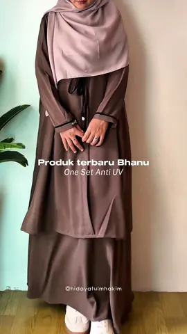 Cantik gak sih kek model koreaan gitu 🤩#reviewjujur #oneset #onesetmurah #antiuv #bhanuexcellent 