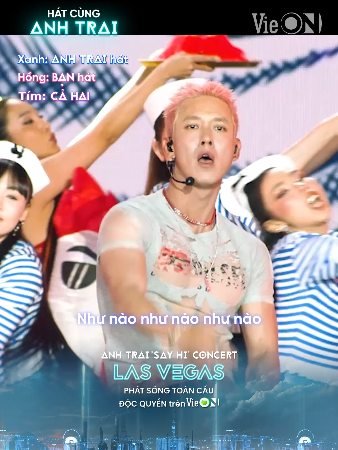 Như nào? Như nào? Cất giọng 'gáy' cho mấy Anh Trai nghe xem nào HiMom HiDad ơi!!!! #VieON #DuetSingChallenge #HatCungAnhTrai #AnhTraiSayHi #AnhTraiSayHiConcert #AnhTraiSayHiLasVegas #DatVietVAC #tvshowhay #giaitrimoingay #tiktokgiaitri