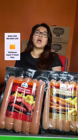 Suka sosis keju? PAKET MEGA CHEEZY isi lebih banyak: 10 beef & 17 chicken cheese. Pas buat stok cemilan!