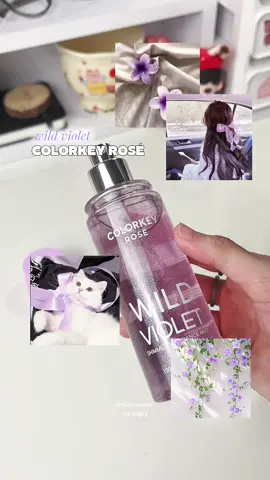 bodymist COLORKEY ROSÉ ra mùi mới mấy bà thử chưa, cái mùi WILD VIOLET này thơm xĩuuu 🌌 #colorkeyrosé #wildviolet #bodymist #colorkey #colorkeyvn 