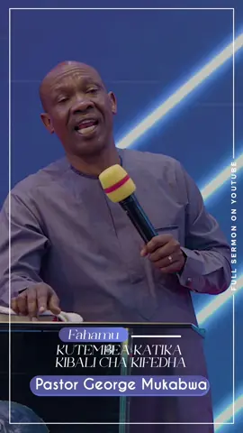 Your mindset determines your life. Mtazamo wako ndio unatengeneza maisha unayoishi kila siku. ~As you see yourself, so shall your life be. ~Have a mindset of greatness and capacity, the mindset of one who employs, not one who is enslaved. ~God created you for influence and impact, think big, live big “For as he thinks in his heart, so is he” ~ Proverbs 23:7 Have a blessed and productive week with a mindset of greatness Full sermon available on YouTube