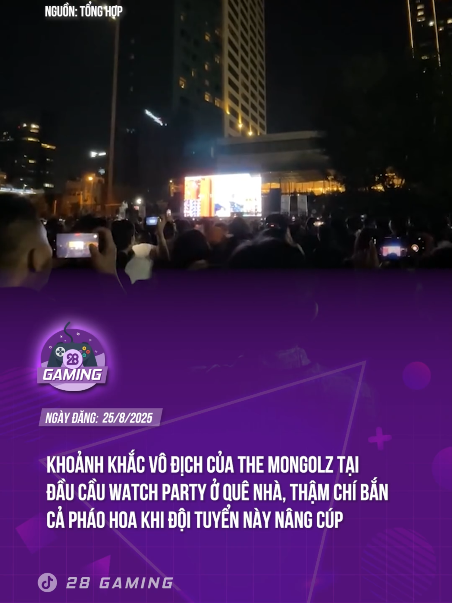 CHÚC MỪNG TEAM THE MONGOLZ #GamingOnTikTok #2024moments #theanh28 #tiktoknews #gamer #theanh28gaming #ewc #cs2