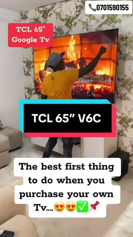 TCL 65” Google Tv V6C 2025 Latest version #genuineelectronics #tcl65inch #tcl65googletv #tcl65 