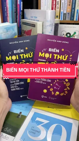 Biến mọi thứ thành tiền - bộ sách về tư duy làm giàu và tài chính cá nhân cực kỳ giá trị dành cho những ai muốn trang bị cho mình những kiến thức về tài chính và làm giàu. Hai cuốn sách giá trị này mang đến những kiến thức và phương pháp áp dụng vào thực tế để làm giàu bền vững. Nếu bạn muốn trang bị cho bản thân những kiến thức về tài chính thì đây là bộ sách không thể bỏ qua.#tiemsachbinhyen #sach #sachhay #BookTok #bienmoithuthanhtien 