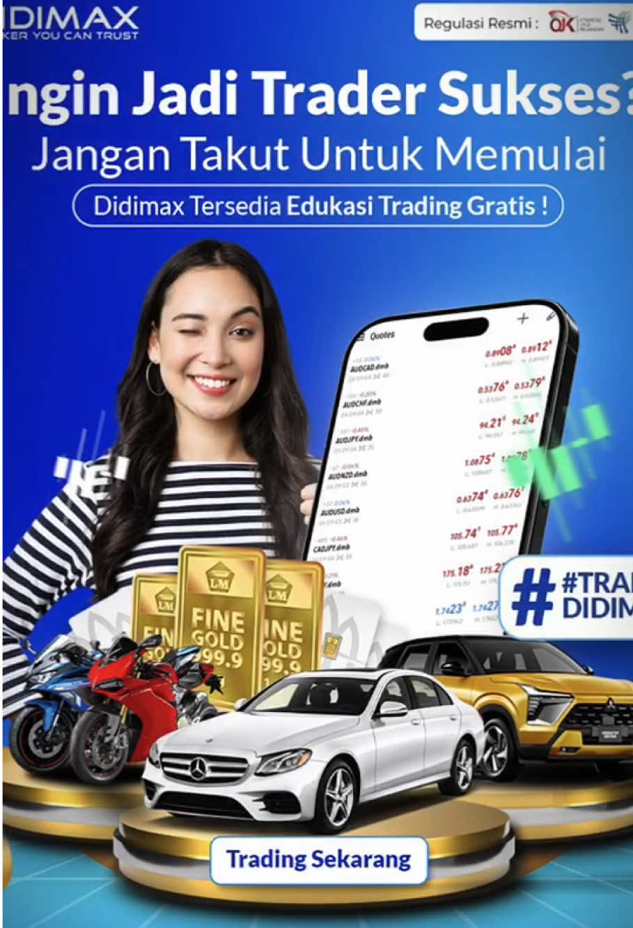 Masi takut buat mulai, join didimax solusi nya😉 #tradersukses #cuan #tradingforex 