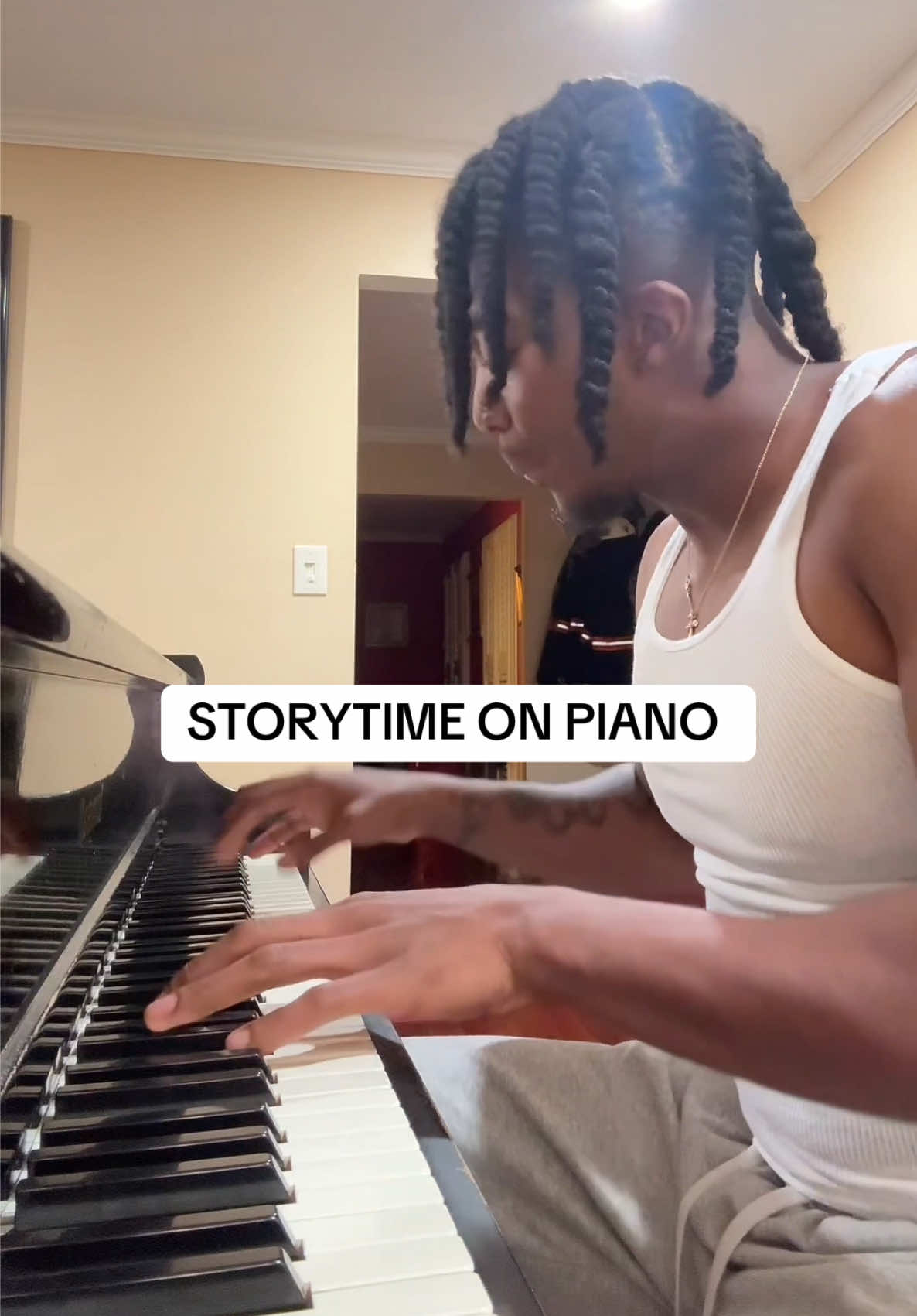 Moral of the story is keep pushing 🗣️#fyp #storytime #raptok #piano 