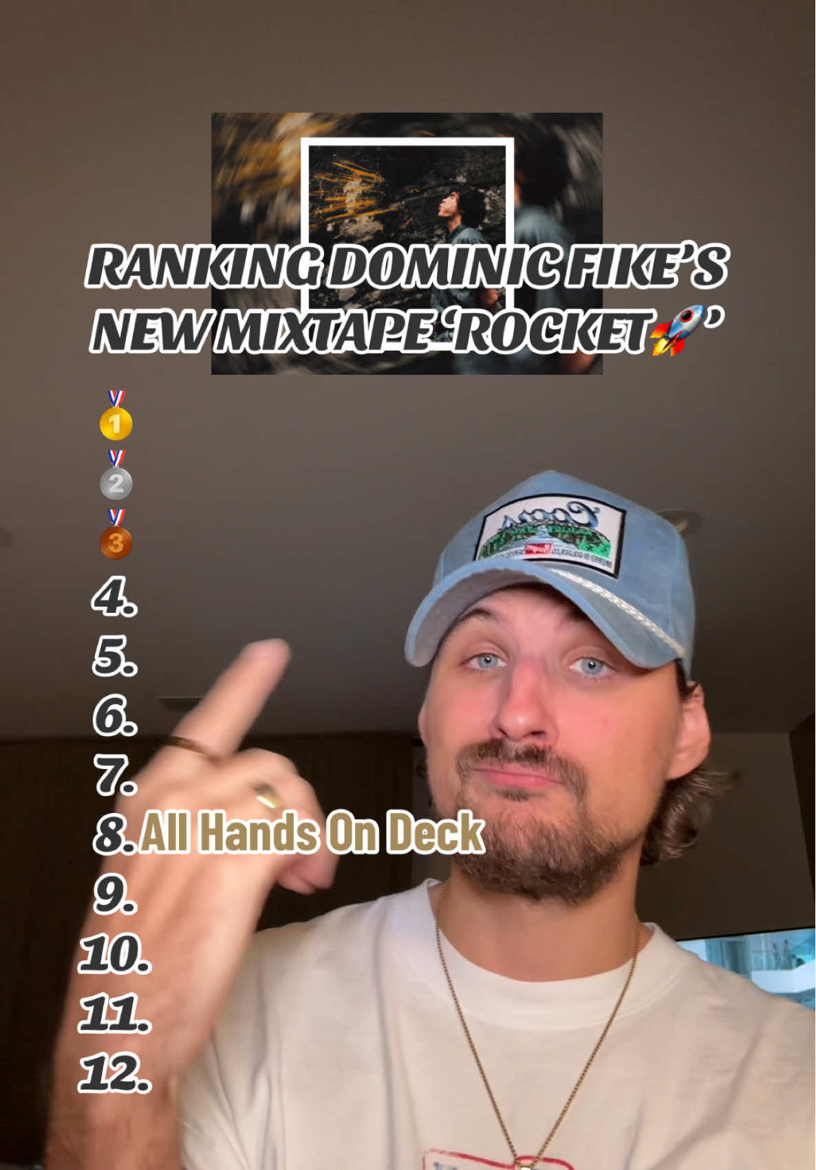 Replying to @Richard Fairlie love how every project from him is like a glimpse into his private journals..as authentic as they come #dominicfike #dominicfikerocket #rocket #albumranking #poprap 