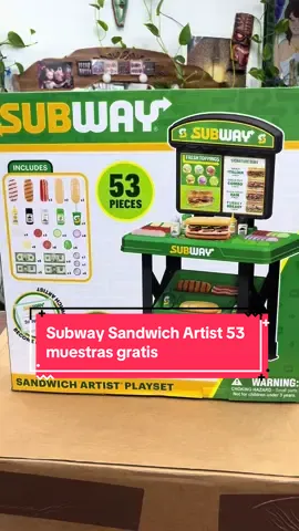 Subway Sandwich Artist 53 pieces #juegos #muestrasgratis 