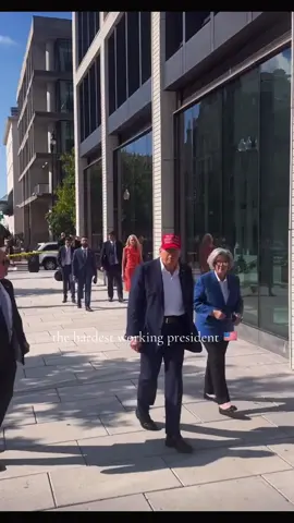 God bless him 🙏🏼❤️ #fyp #hardest #working #president #in #history #trump #usa 