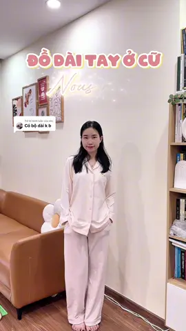 Trả lời @nhc Bộ dài thu đông đây nha chị em. Mặc thích lémmm #mebimsua #pijama #nousmom #thoitrangmebim #domacnha 