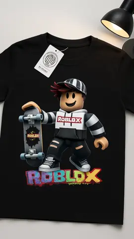 Kaos roblox anak yang lagi rame game nya di mainin nih guys buat kalian fans roblox wajib sih punya satu #kaosroblox #kaosanak #roblox 