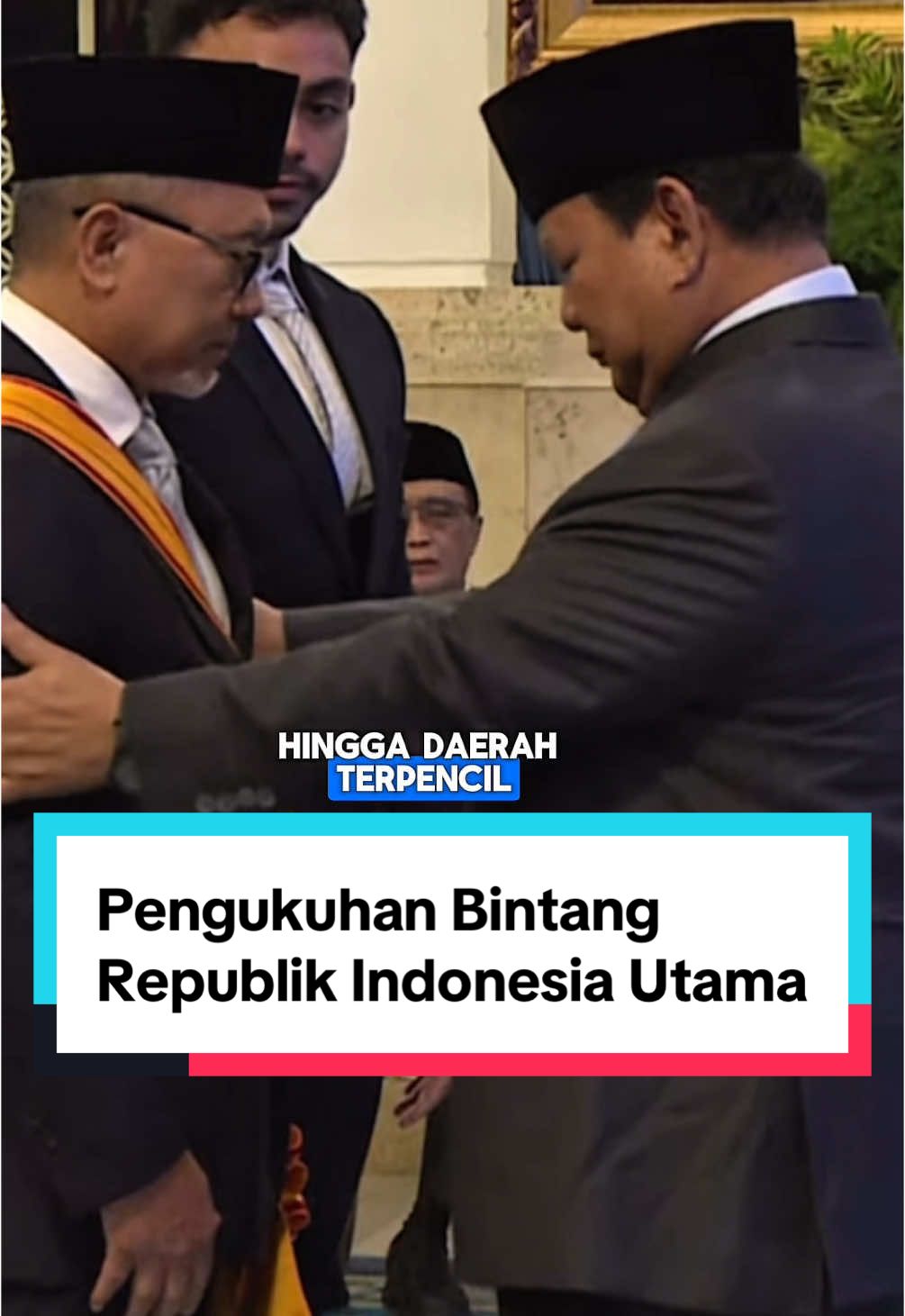 Terima kasih Presiden Prabowo. Bintang Republik Indonesia Utama akan menjadi motivasi bagi saya untuk semakin berbuat yang terbaik bagi Indonesia #Prabowo #BintangJasa #ZulkifliHasan #BantuPanganBantuRakyat #Indonesia