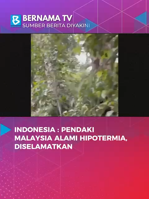 Pendaki Malaysia diselamatkan daripada hipotermia di gunung Indonesia 📹 : Polis Garut #digitalbernamatv #gunung #pendaki #malaysia #hiking #indonesia #hipotermia #hypothermia