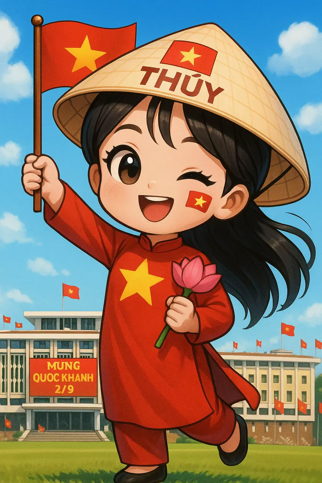 Nếu có kiếp chúng ta vẫn là người ….. Việt Nammmm Tạo ảnh Chibi theo tên dễ thương  #chibi #quockhanh #vietnam #vietnamtoiyeu #meetee211 