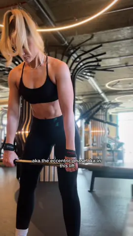 Slow it dowwwwnnnn… try to count to 3-4 on the eccentric phase.