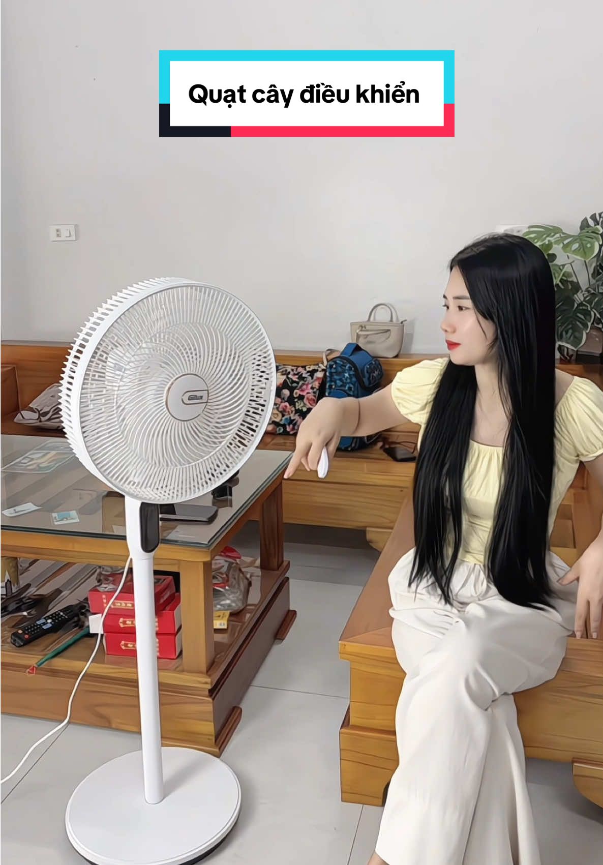 Quạt cây điều khiển Gilux thiết kế sang trọng đẹp gió êm #gilux #quatcaygilux #quatcay 