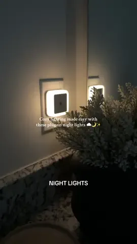 ✨ Transform any room with cozy plug-in night lights — budget-friendly + aesthetic💡   #NightLights #PlugInNightLight #MotionSensorNightLight #CozyLighting #HomeDecorVibes 