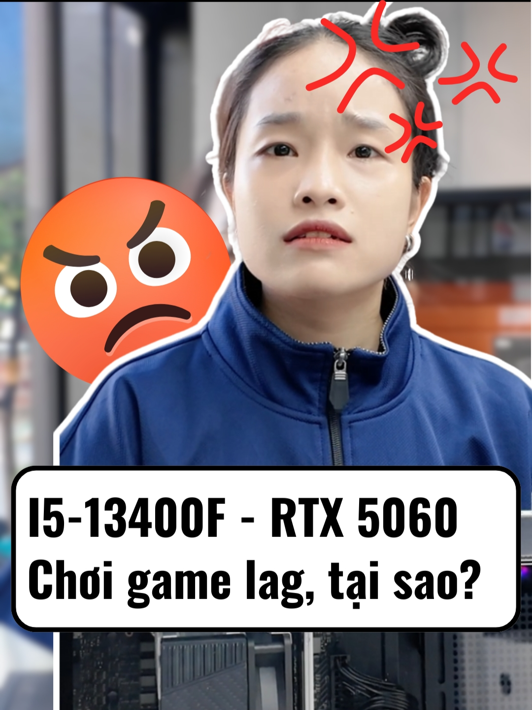 Tại sao quảng cáo thì mượt lắm, êm lắm. Mua dìa thì lag ối dồi ôi luôn a🤬 #rtx5060 #i513400f #pc15trieu #manhinhfullhd #manhinh2k