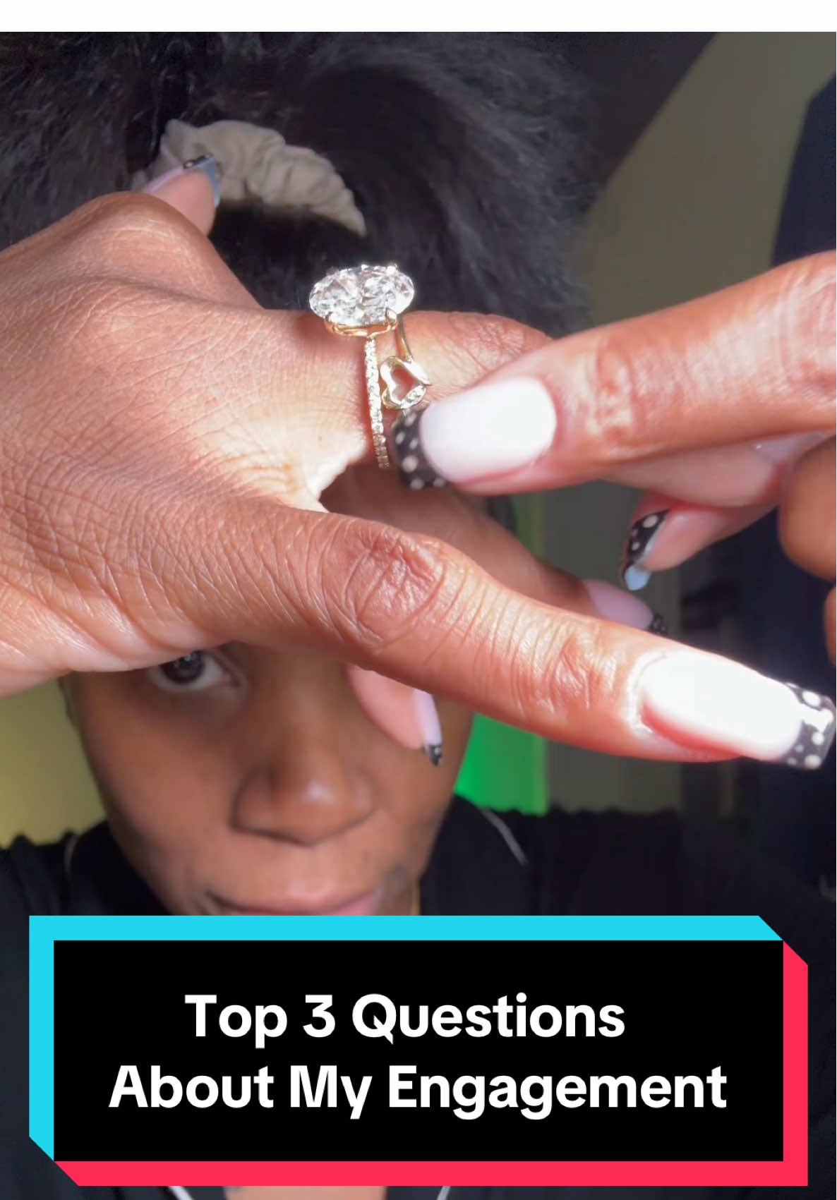 #greenscreen here are the top 3 questions about my #engagement 1:how did her propose? 2.how did I know he was the one? 3:when is the wedding? @Anwar White @Mel Hamlett @Tisia X’iare Vere @Dr. Cecilia Regina II @Alejandra Maria 