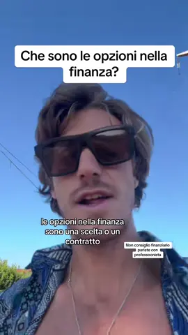 Oggi vi spiego cosa sono le opzioni nel mondo delle quote azionarie, ovvero i contratti che ti permettono di comprare un numero specifico di azioni o quote a un prezzo che scegli sul contratto #Finanza #Opzioni