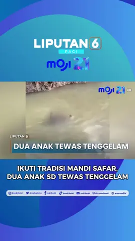 Dua anak 12 tahun tewas tenggelam saat tradisi mandi Safar di Bulukumba. Korban terperosok ke sungai dalam. Selalu up to date dengan berita-berita terkini hanya di Liputan 6 Pagi Moji pukul 06.15 WIB. #liputan6pagiMOJI #liputan6 #beritaviral