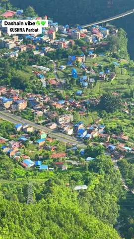 DASHAIN Vide☘️❤️‍🩹#dashain #fypシ゚ #kushma_parbat♥️ #virlvideo #tarnding 