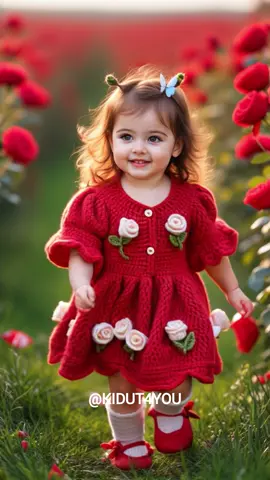 Adorable little girl.👧 #baby #ai #fashion #viral 