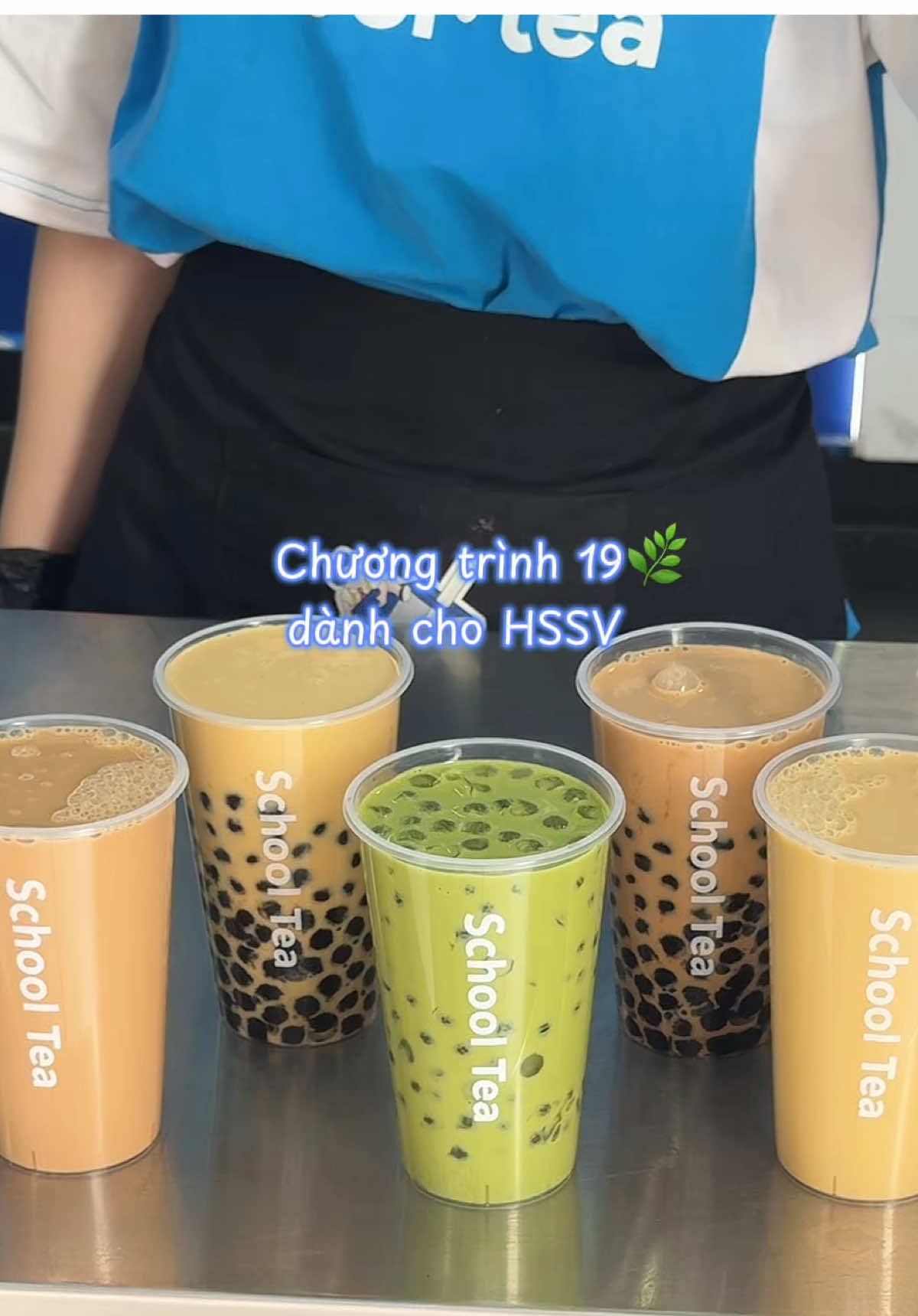Trà sữa chỉ có 19k thôi đó #schooltea 
