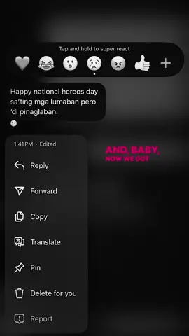 ‘Yan tayo ehh. #nationalhereosday #dipinaglaban 